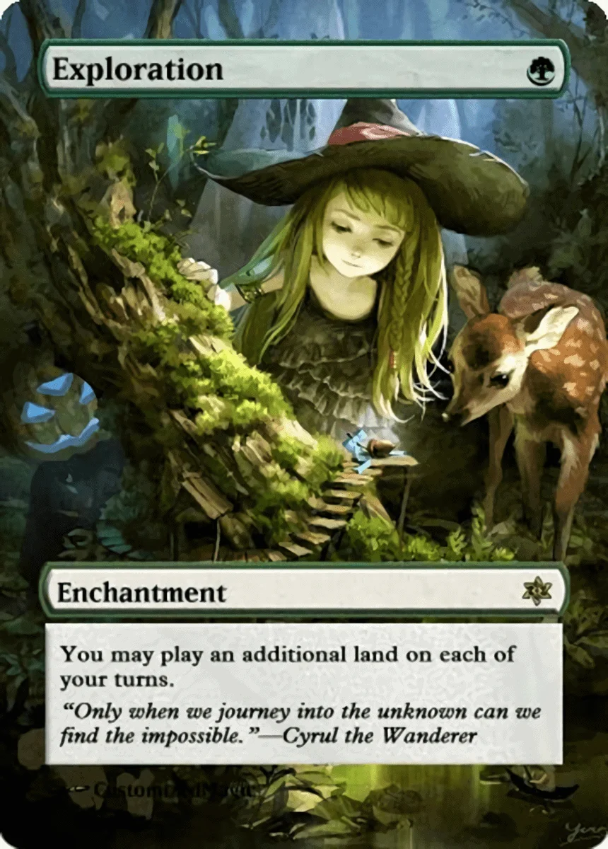 Exploration | Pic 5 25 | Magic the Gathering / MTG Proxy Cards | Necropotence