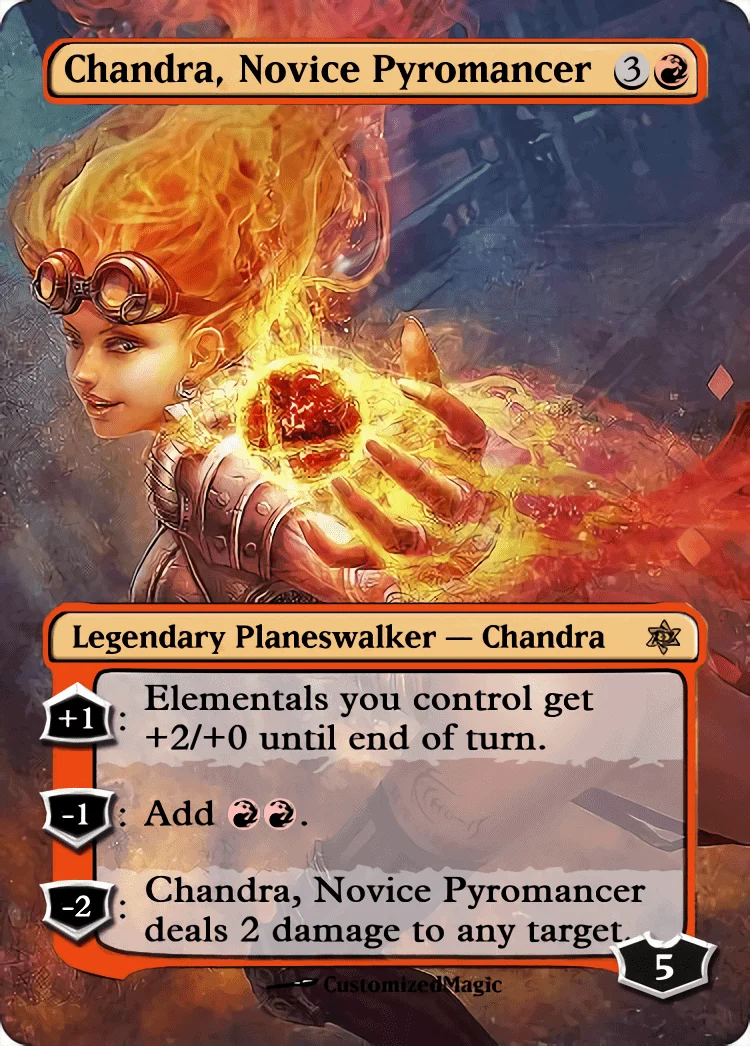 Chandra from Core Set 2020 | Pic 5 27 | Magic the Gathering / MTG Proxy Cards | The Theorist Chandra from Core Set 2020 | Pic 5 27 | Magic the Gathering / MTG Proxy Cards | The Theorist