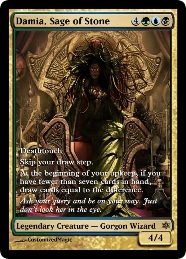 Damia, Sage of Stone | Pic 5 4 1 | Magic the Gathering / MTG Proxy Cards |