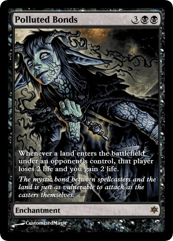 Polluted Bonds | Polluted Bonds.2 | Magic the Gathering / MTG Proxy Cards | Pitiless Plunderer