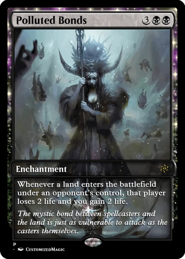 Polluted Bonds | Polluted Bonds.3 | Magic the Gathering / MTG Proxy Cards | Pitiless Plunderer