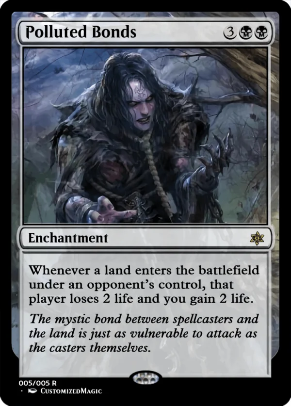 Polluted Bonds | Polluted Bonds.5 | Magic the Gathering / MTG Proxy Cards | Pitiless Plunderer