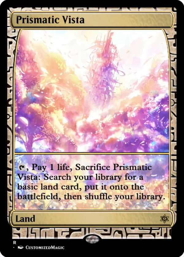 Prismatic Vista | Prismatic Vista.6 | Magic the Gathering / MTG Proxy Cards | Pitiless Plunderer
