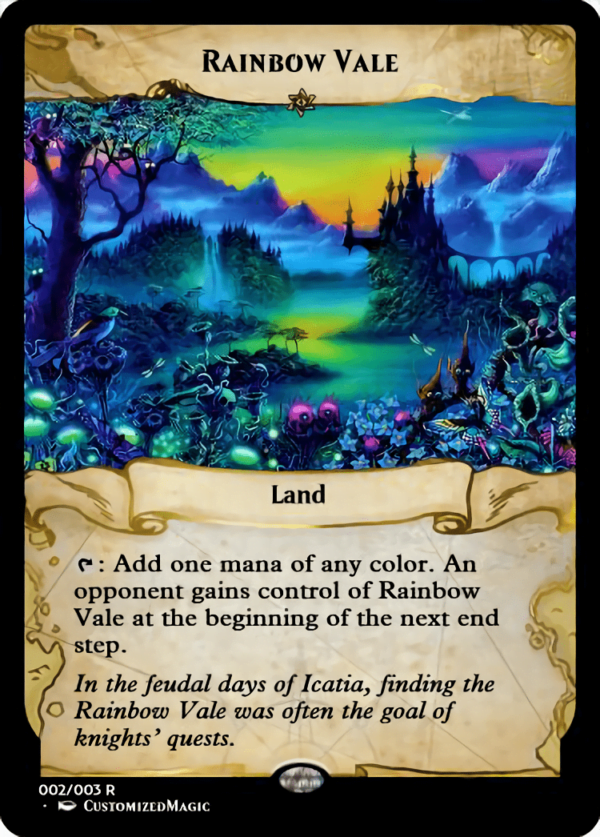 Rainbow Vale - Magic the Gathering Proxy Cards