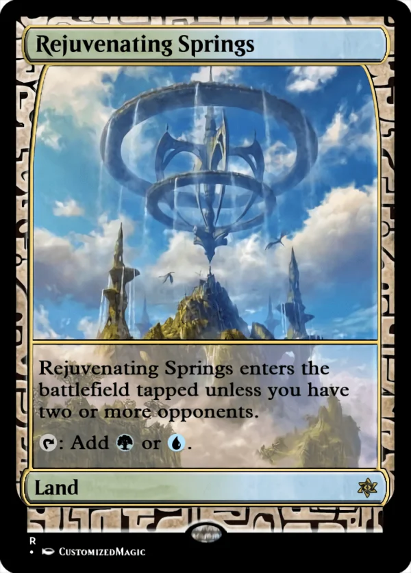 Battlebond Lands | Rejuvenating Springs | Magic the Gathering Proxy Cards
