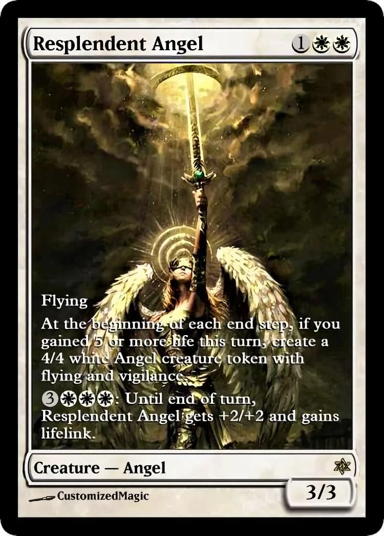Resplendent Angel | Magic The Gathering Proxy Cards