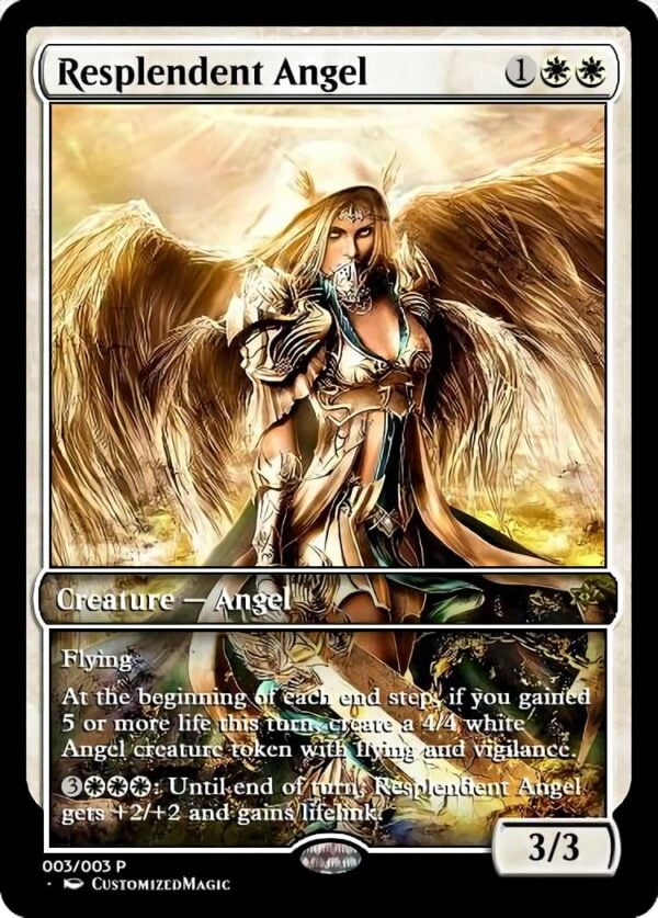 Resplendent Angel.2 - Magic the Gathering Proxy Cards