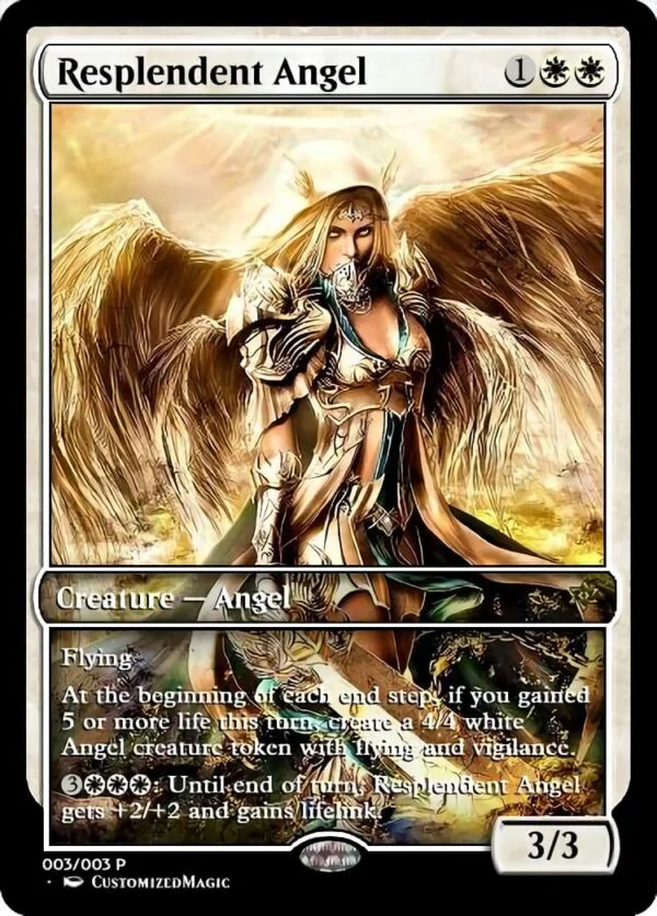 MTG Magic the Gathering Resplendent Angel (34/339) Core Set 2019