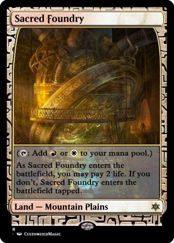 Sacred Foundry - Magic the Gathering Proxy Cards