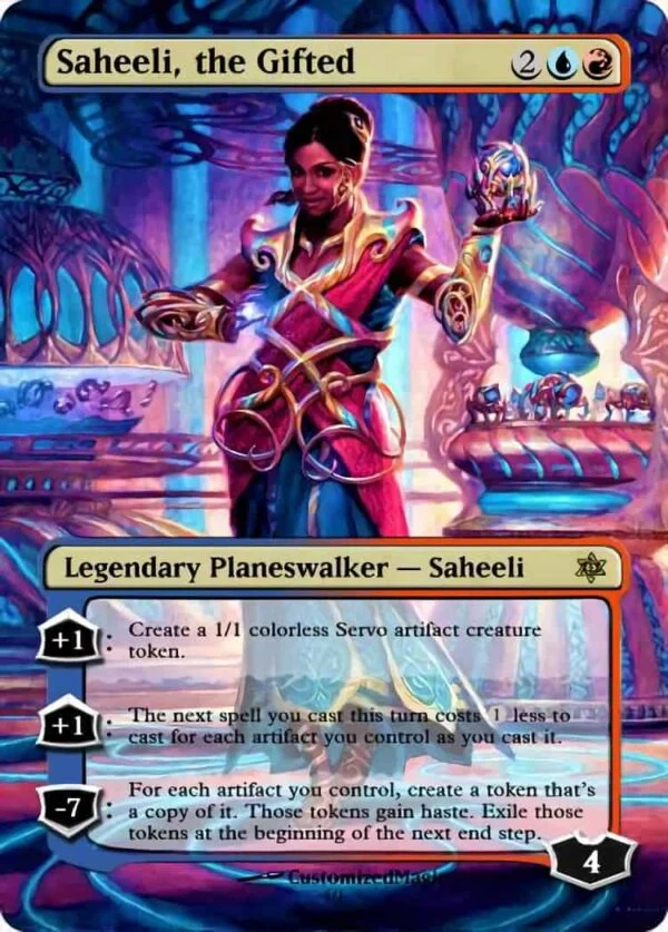 Commander 2018 (Full-Art) | Saheeli the Gifted | Magic the Gathering / MTG Proxy Cards |