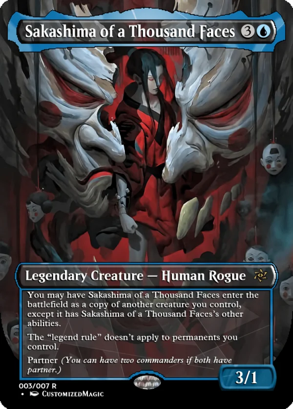Sakashima of a Thousand Faces | Sakashima of a Thousand Faces.2 | Magic the Gathering / MTG Proxy Cards |