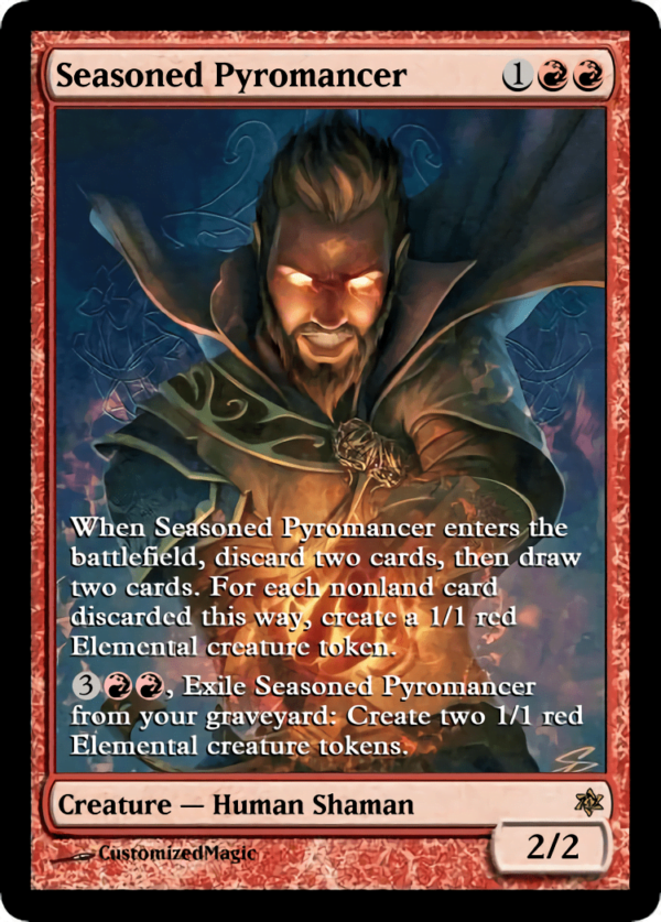 Seasoned Pyromancer - Magic the Gathering Proxy Cards