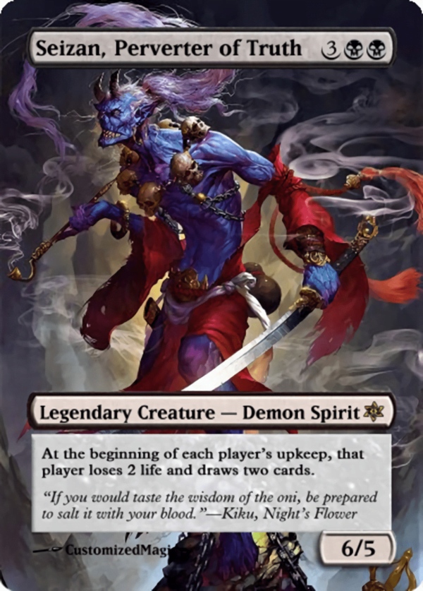 Seizan, Perverter of Truth | Seizan Perverter of Truth.11 | Magic the Gathering Proxy Cards