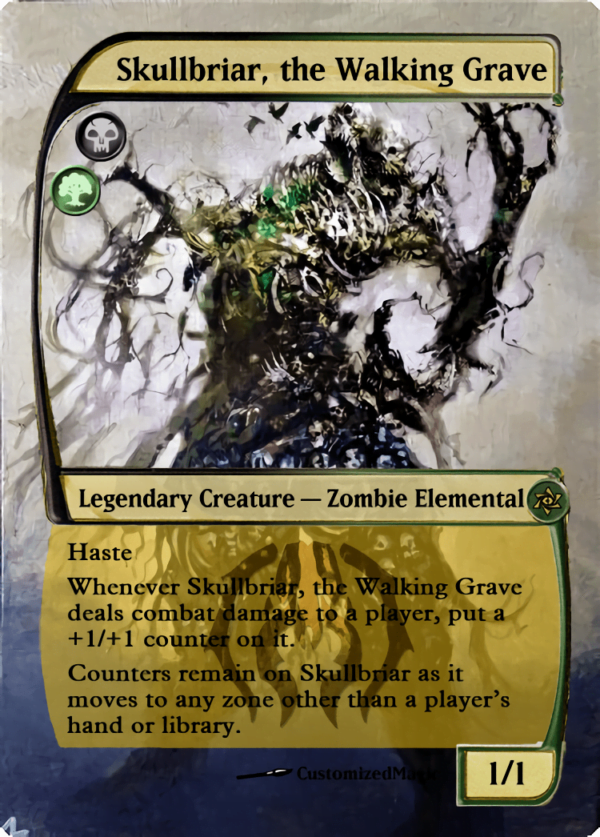 Skullbriar the Walking Grave.1 - Magic the Gathering Proxy Cards