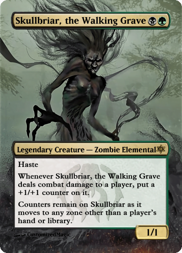 Skullbriar the Walking Grave.2 - Magic the Gathering Proxy Cards