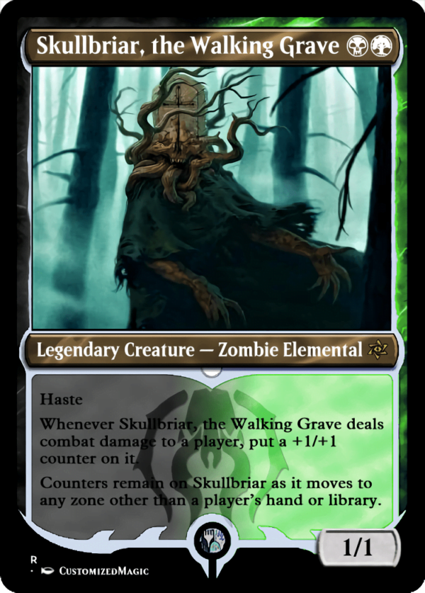 Skullbriar the Walking Grave.3 - Magic the Gathering Proxy Cards