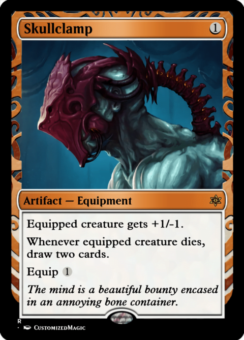 Skullclamp | Magic The Gathering Proxy Cards