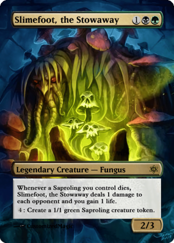 Slimefoot the Stowaway 2 - Magic the Gathering Proxy Cards