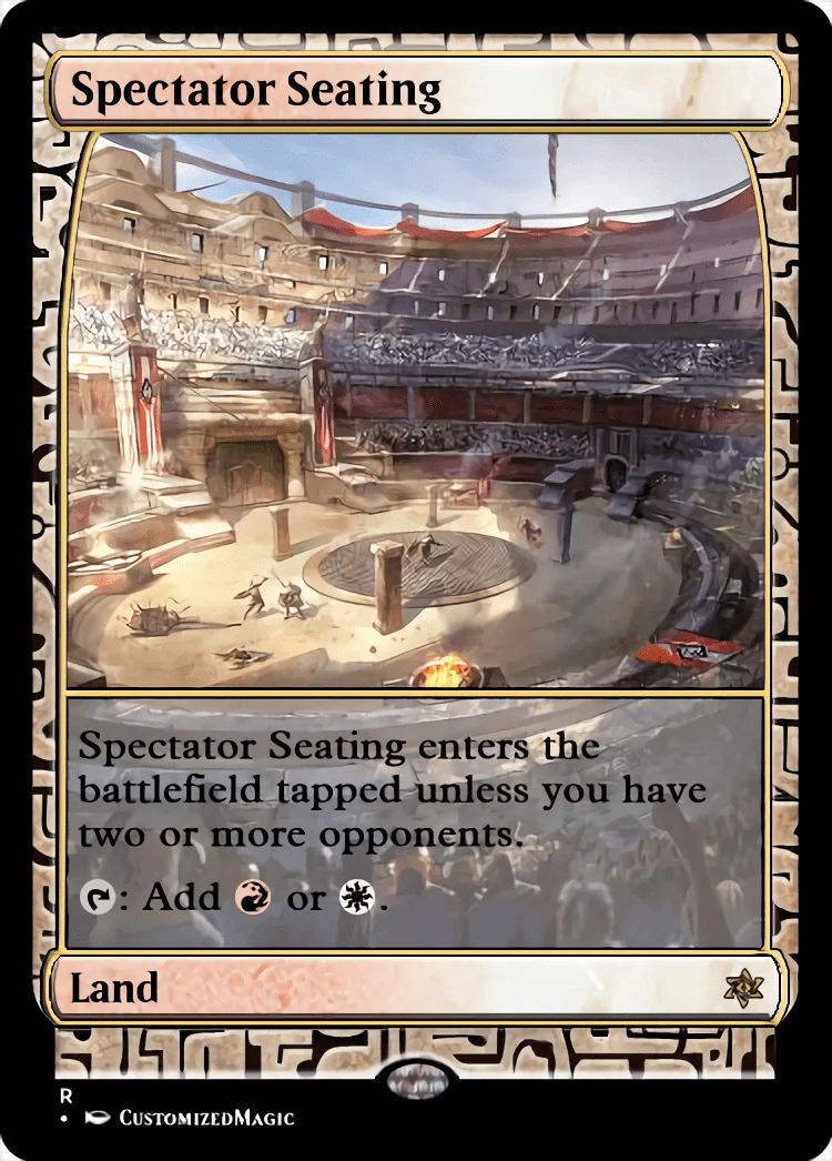 Battlebond Lands | Spectator Seating | Magic the Gathering / MTG Proxy Cards | Emeria