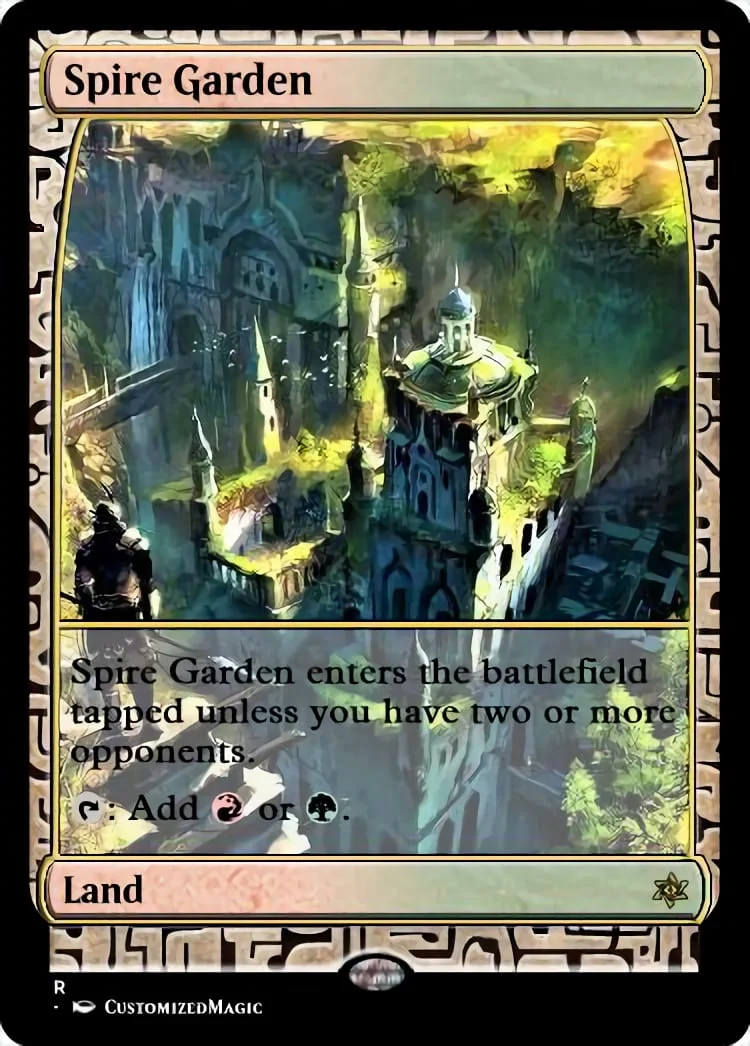 Battlebond Lands | Spire Garden | Magic the Gathering / MTG Proxy Cards | Emeria