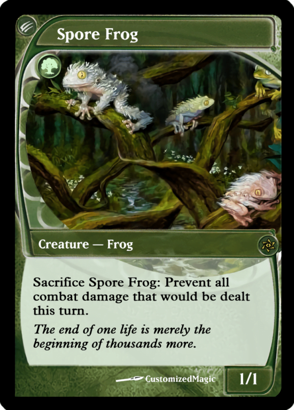 Spore Frog.4 - Magic the Gathering Proxy Cards