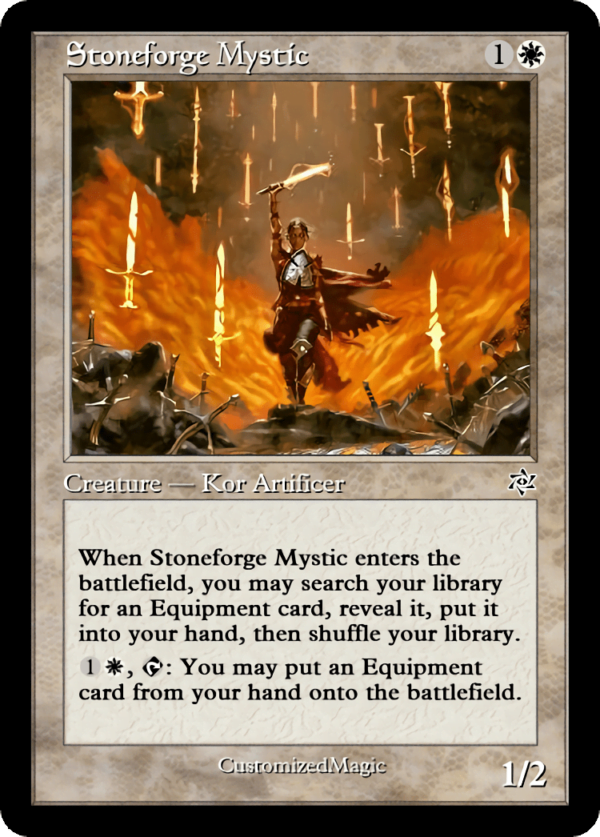 Stoneforge Mystic.5 - Magic the Gathering Proxy Cards
