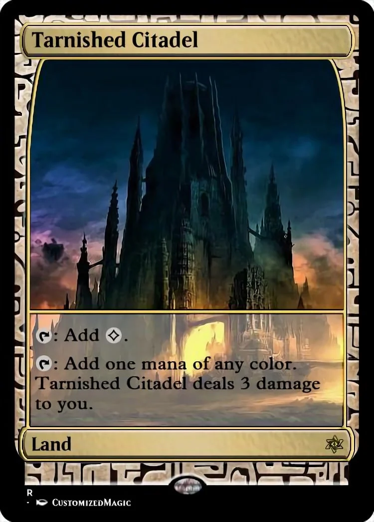 Tarnished Citadel | Magic The Gathering Proxy Cards