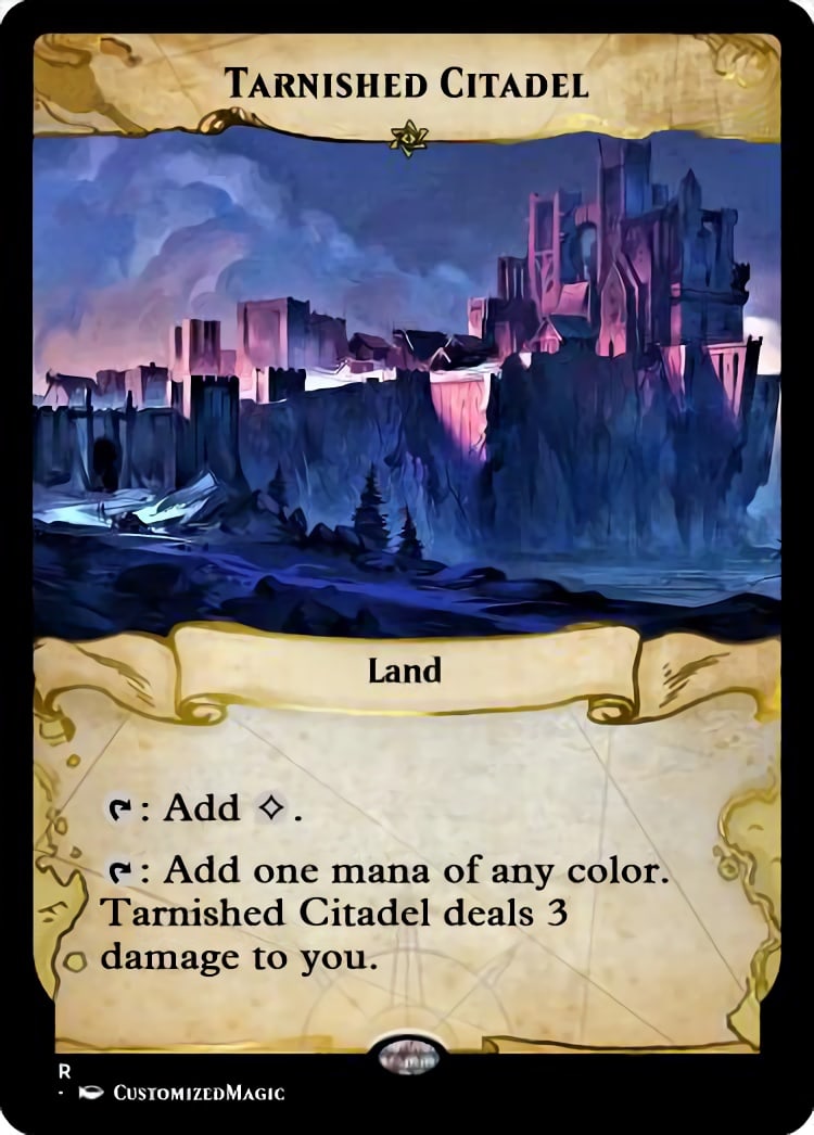 Tarnished Citadel | Magic The Gathering Proxy Cards