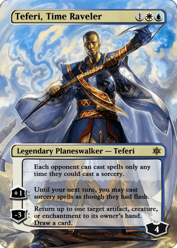 War of the Sparks Planeswalker Japanese Art - Part 2 | Teferi Time Raveler | Magic the Gathering / MTG Proxy Cards | Teferi