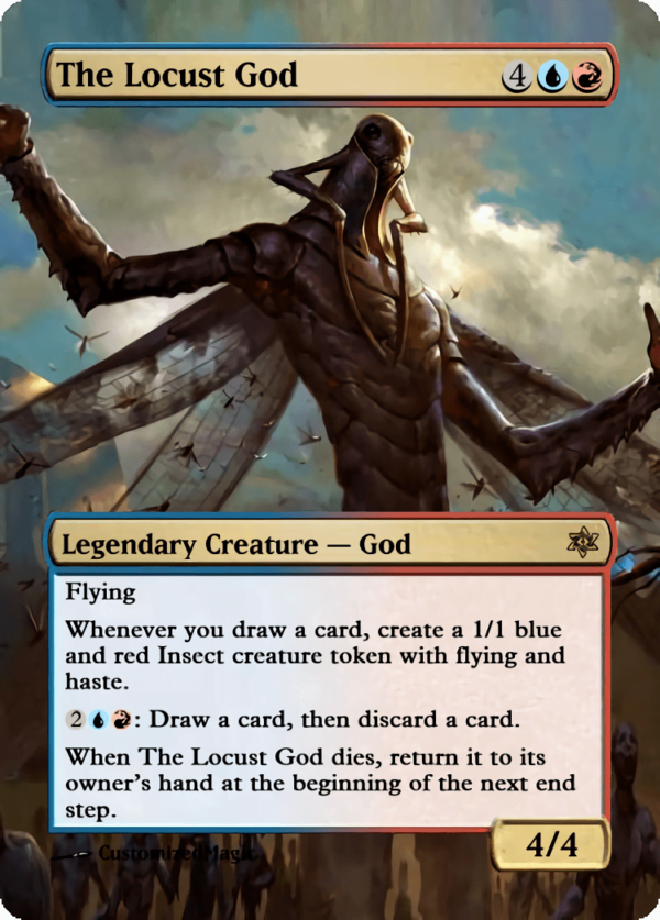 The Locust God - Magic the Gathering Proxy Cards