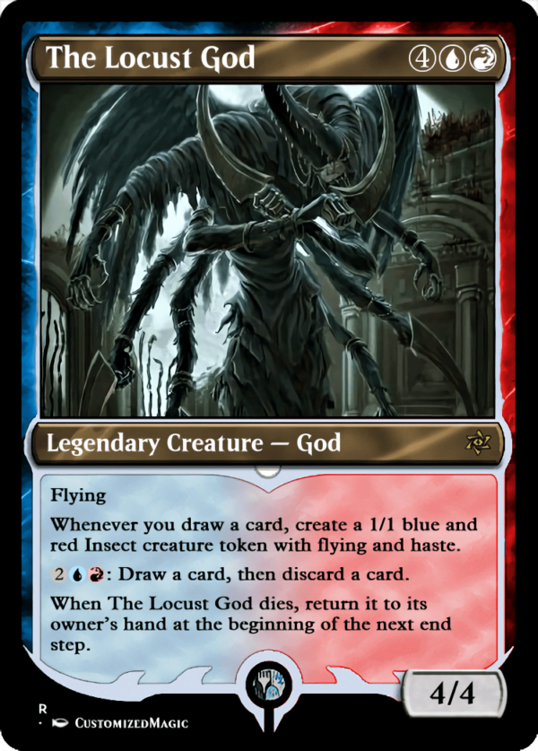 The Locust God.3 - Magic the Gathering Proxy Cards