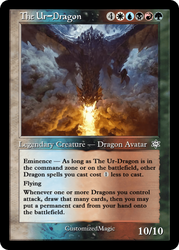 The Ur-Dragon | The Ur Dragon.3 | Magic the Gathering Proxy Cards
