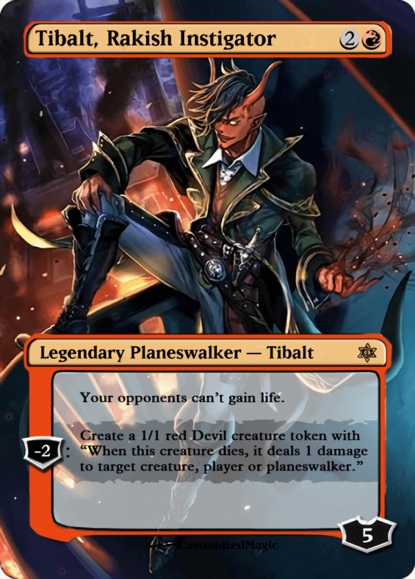 Tibalt Rakish Instigator - Magic the Gathering Proxy Cards