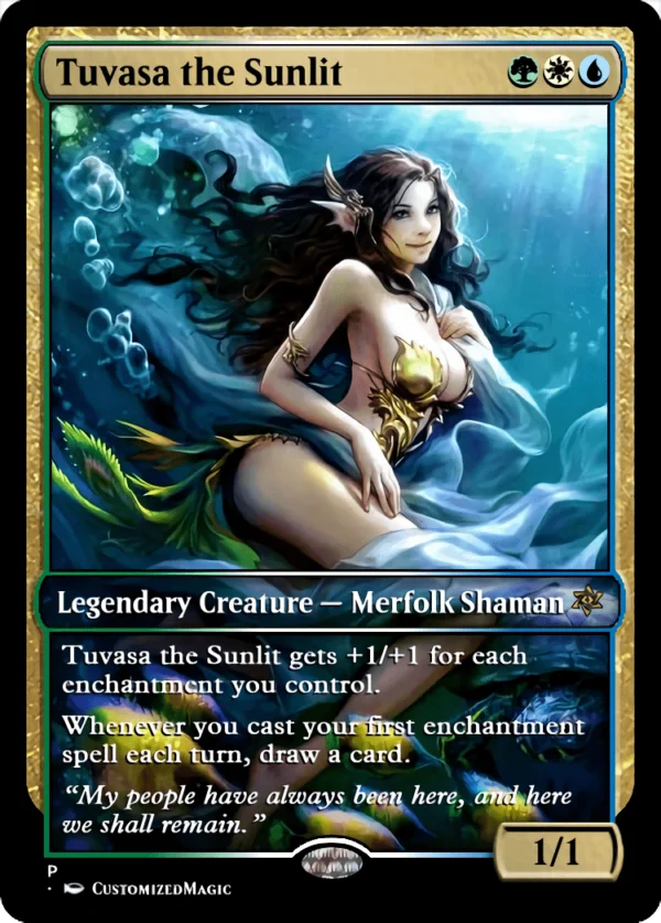 Tuvasa the Sunlit | Tuvasa the Sunlit.3 | Magic the Gathering / MTG Proxy Cards | Trickbind