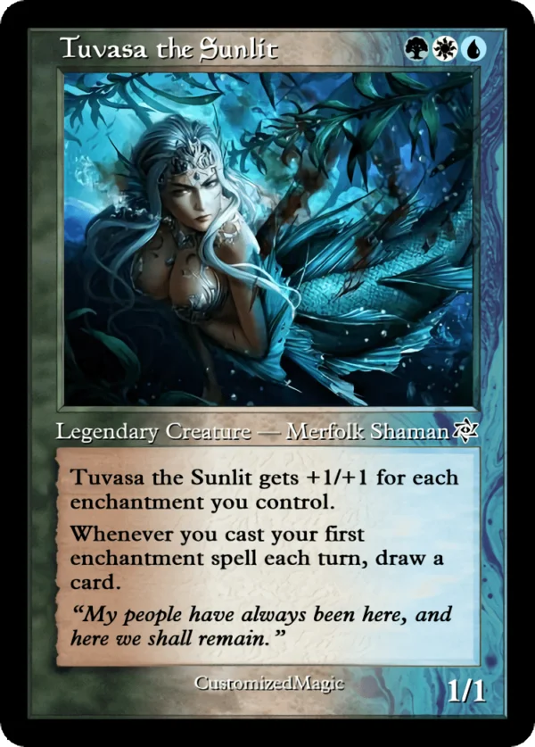 Tuvasa the Sunlit | Tuvasa the Sunlit.6 | Magic the Gathering / MTG Proxy Cards | Trickbind