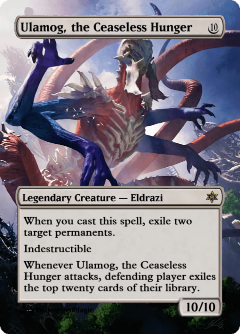 Ulamog, The Ceaseless Hunger | Magic The Gathering Proxy Cards