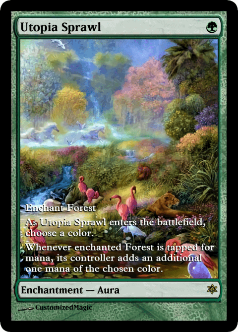 Utopia Sprawl | Magic The Gathering Proxy Cards