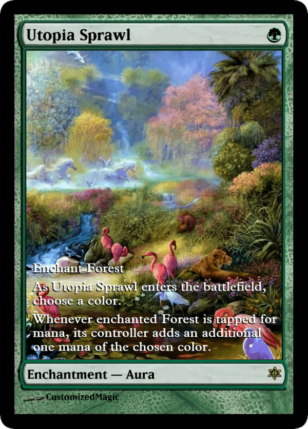 Utopia Sprawl.4 - Magic the Gathering Proxy Cards