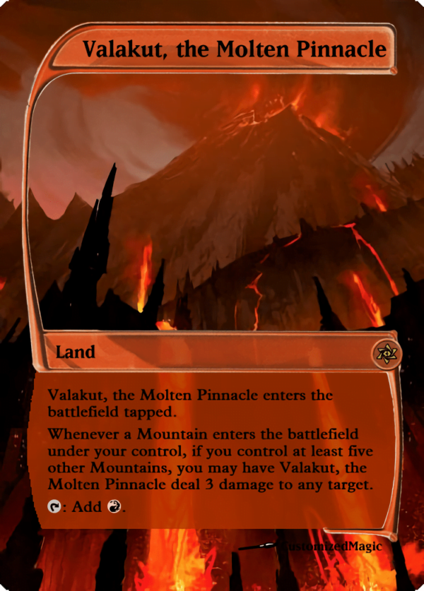 Valakut, the Molten Pinnacle | Valakut the Molten Pinnacle.3 | Magic the Gathering Proxy Cards