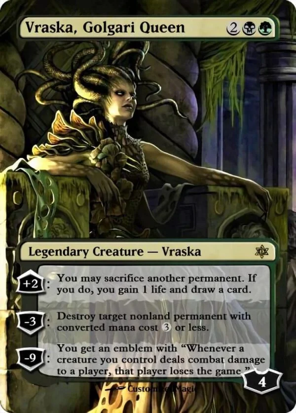 Vraska, Golgari Queen | Magic The Gathering Proxy Cards