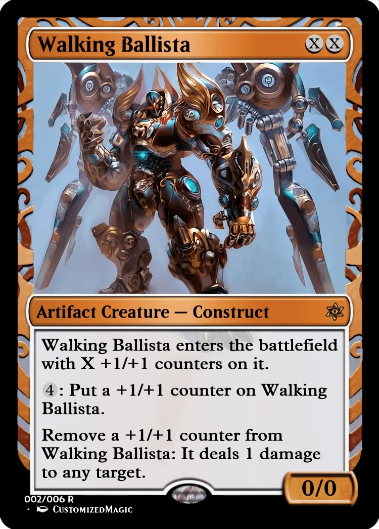 Walking Ballista | Walking Ballista.2 | Magic the Gathering / MTG Proxy Cards | Gilded Drake Walking Ballista | Walking Ballista.2 | Magic the Gathering / MTG Proxy Cards | Gilded Drake