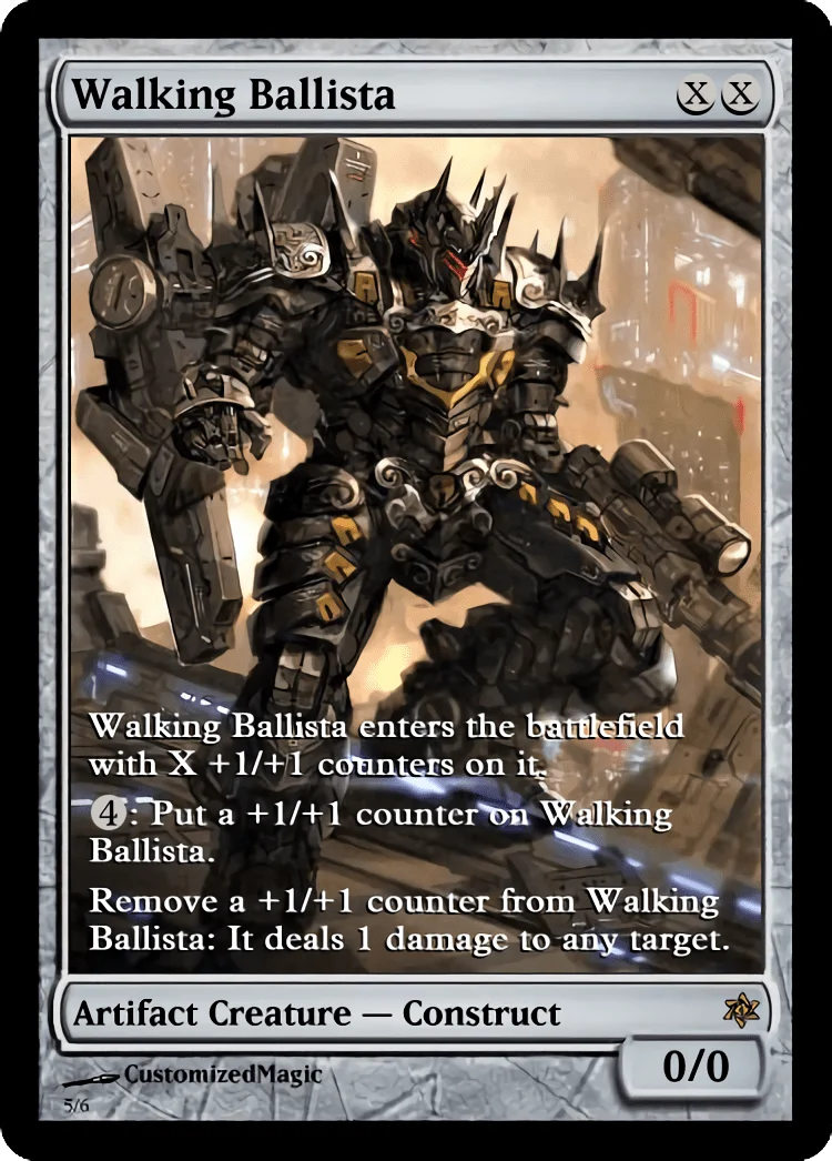 Walking Ballista | Walking Ballista.6 | Magic the Gathering / MTG Proxy Cards | Gilded Drake Walking Ballista | Walking Ballista.6 | Magic the Gathering / MTG Proxy Cards | Gilded Drake