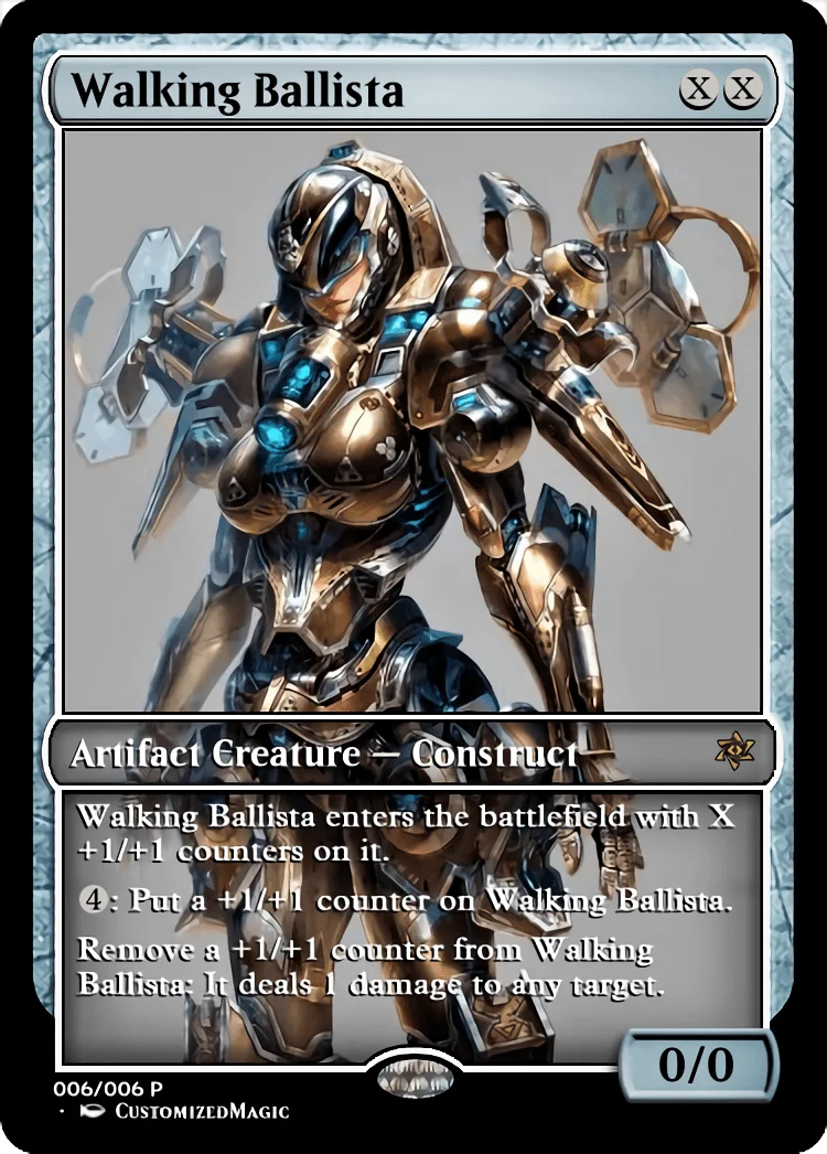 Walking Ballista | Walking Ballista.7 | Magic the Gathering / MTG Proxy Cards | Gilded Drake Walking Ballista | Walking Ballista.7 | Magic the Gathering / MTG Proxy Cards | Gilded Drake