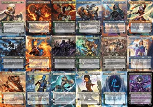 War of the Sparks Planeswalker Japanese Art - Part 1