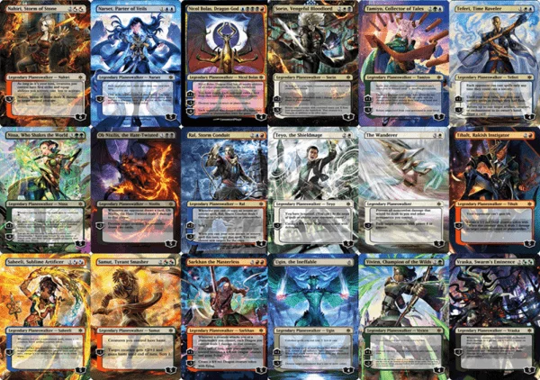War of the Sparks Planeswalker Japanese Art - Part 2