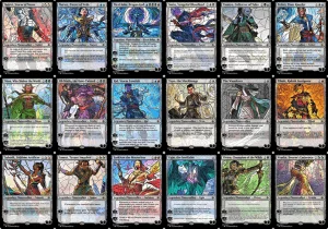War of the Sparks Planeswalkers Stained Glass - Part 2