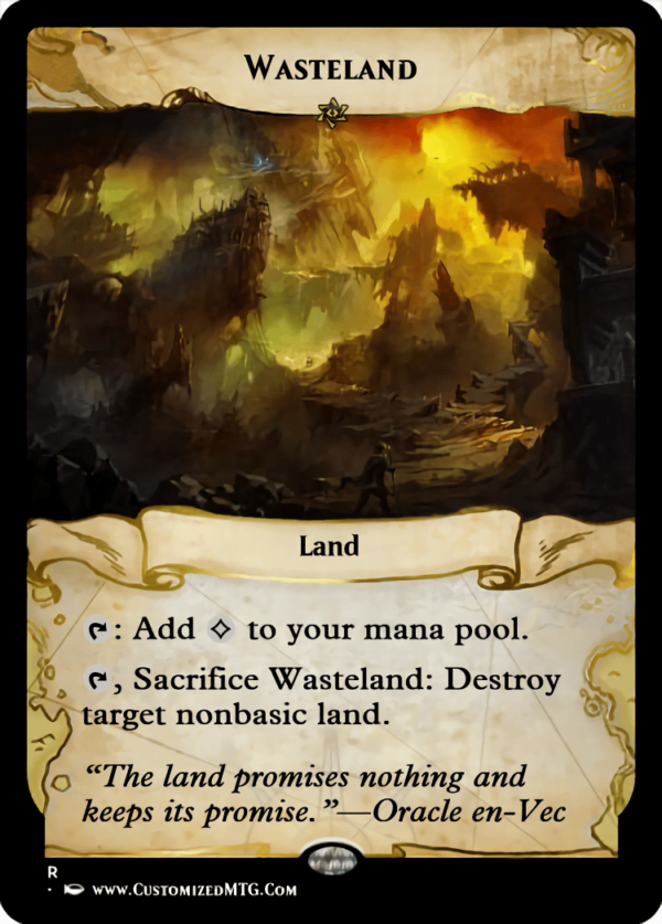 Wasteland | Magic the Gathering Proxy Cards