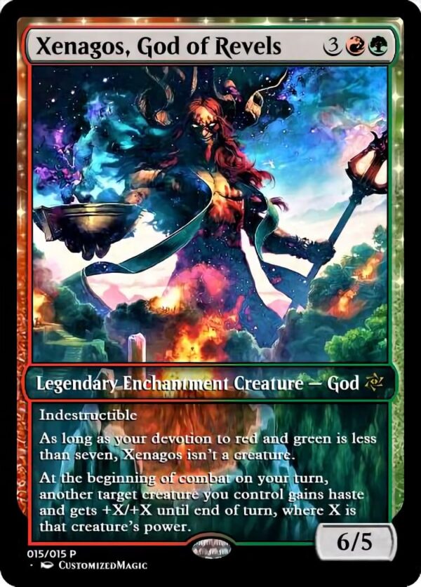 Xenagos God of Revels - Magic the Gathering Proxy Cards