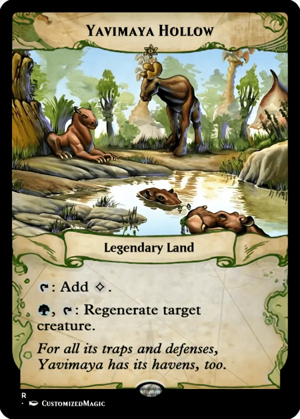 Yavimaya Hollow | Yavimaya Hollow | Magic the Gathering / MTG Proxy Cards | Wilhelt