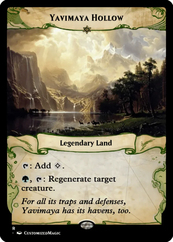 Yavimaya Hollow | Yavimaya Hollow.4 | Magic the Gathering / MTG Proxy Cards | Wilhelt